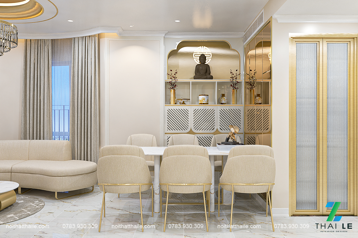 Thiết kế nội thất căn hộ SaiGon Pavillon - 95m2